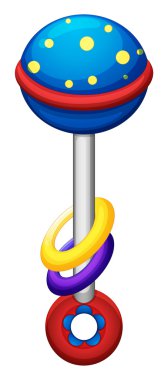 renkli bir oyuncak bebekler için