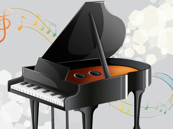 Un instrumento musical — Vector de stock