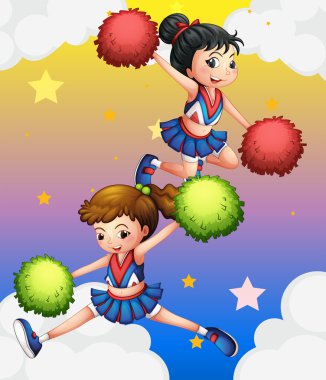 iki cheerdancers