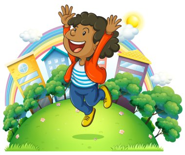 hilltop, çok mutlu bir adam