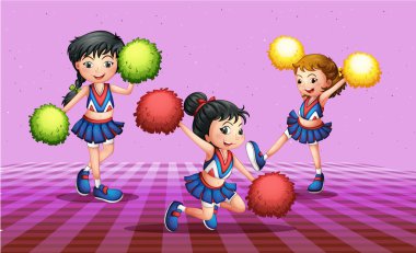 Üç cheerdancers