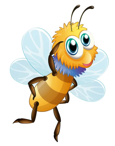 条纹大黄蜂 — 图库矢量图片