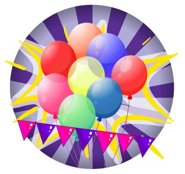 balonlar içinde çıkrık