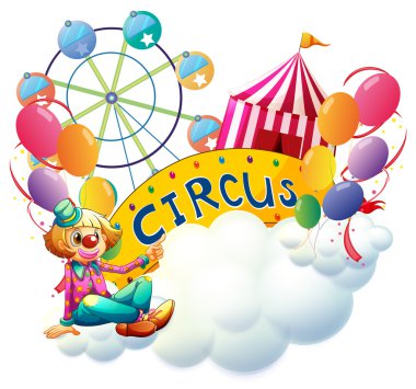 Karnavalda kadın palyaço