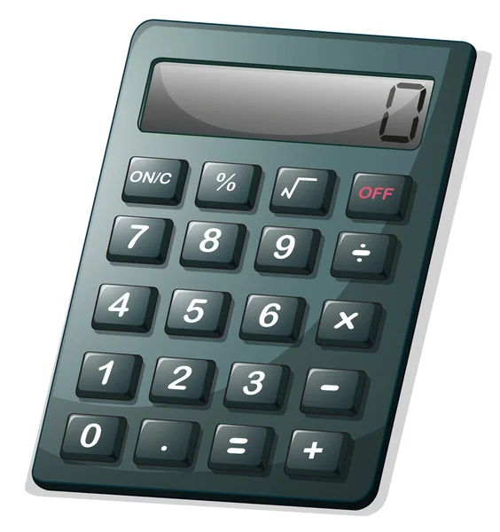 Une calculatrice — Image vectorielle