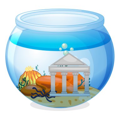 akvaryum içinde eski bir Müzesi