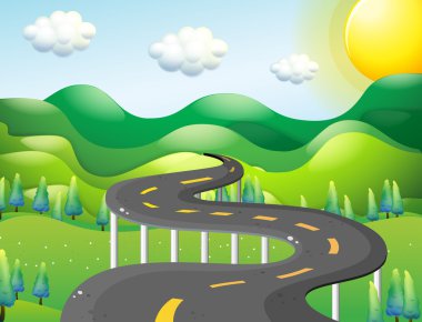 çok dar bir yol
