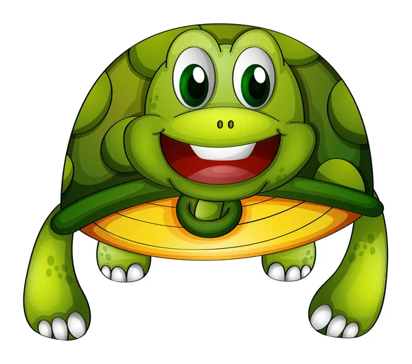 Een soepschildpad — Stockvector