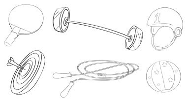 Exercise and game equipments