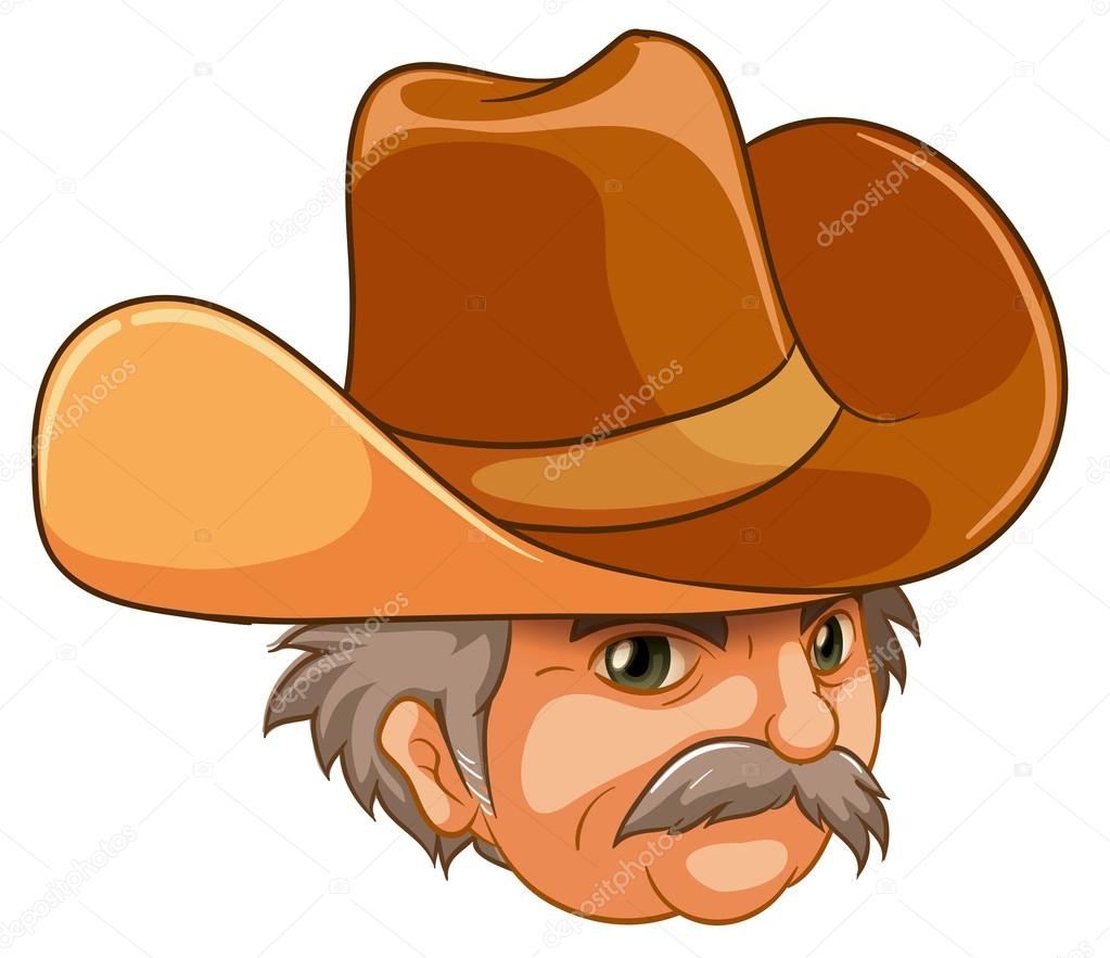 An old man wearing a cowboy hat Stock Vector Image by ©interactimages #24929205 An old man wearing a cowboy hat Stock Vector Image by ©interactimages #24929205