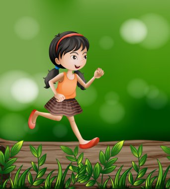 Orman kaçan bir kız