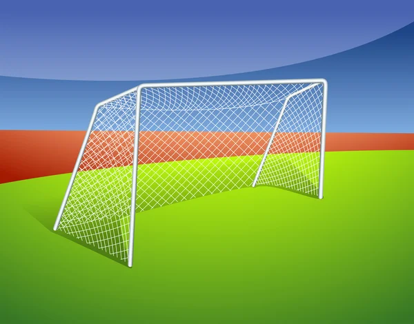 Un but de football — Image vectorielle