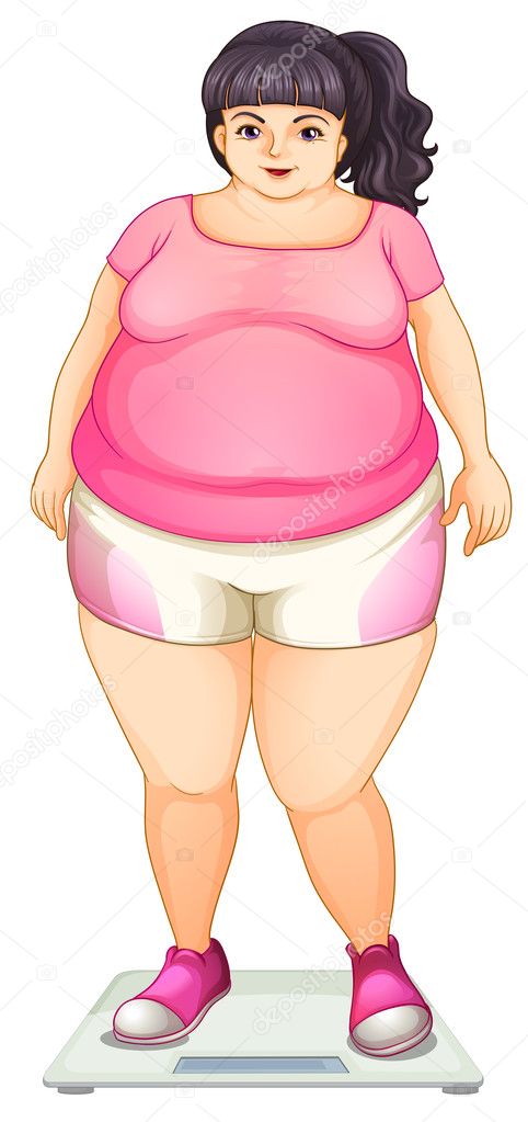 A fat girl