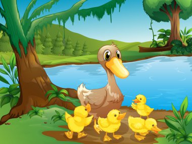 onun ducklings anne ördeği