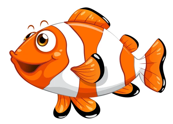 Un pez nemo — Vector de stock