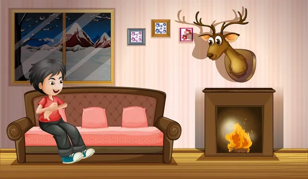 ᐈ Dibujo de persona sentada de frente vectores de stock, ilustraciones