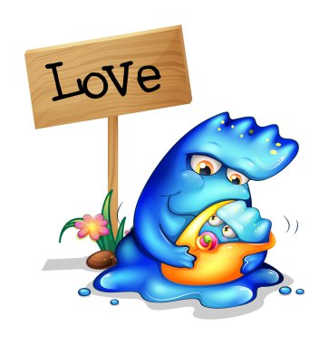 sevgi dolu bir anne canavar