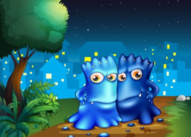 gece yarısı geziniyor canavarlar