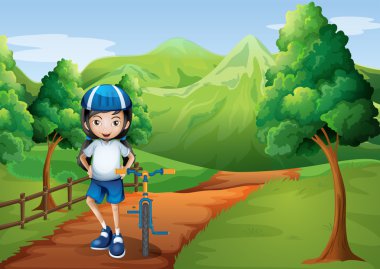 bir kız için tepenin gidiş yolu