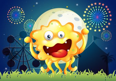 Karnavalda bir portakal monster