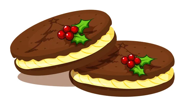 Biscuits de Noël — Image vectorielle