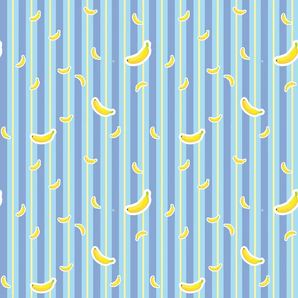 Floating bananas — Stock Vector