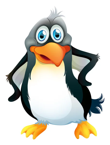 Een pinguïn — Stockvector