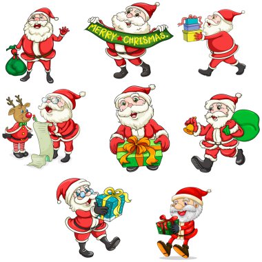 Noel Baba ve onun ren geyiği