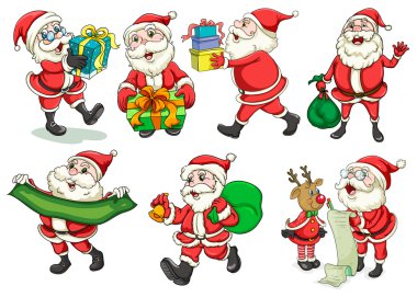 meşgul Noel Baba
