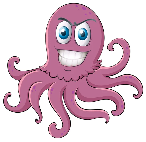 An octopus — Stock Vector