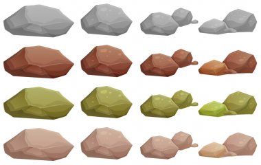 farklı kayalar