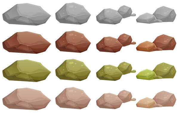 Different rocks