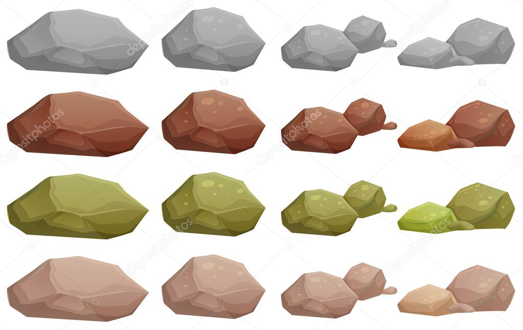 Different rocks