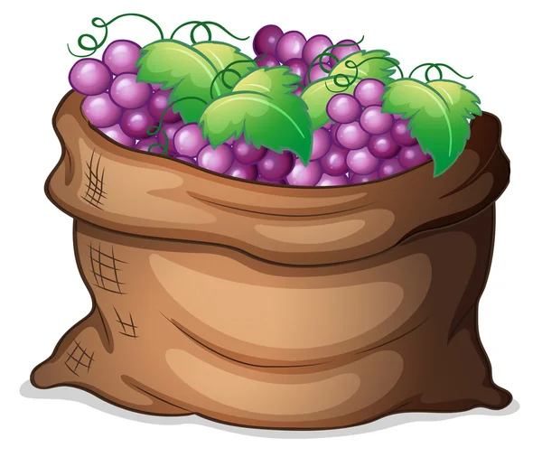 Un sac de raisin Vecteurs De Stock Libres De Droits