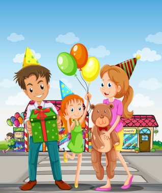 yaya lane, mutlu bir aile