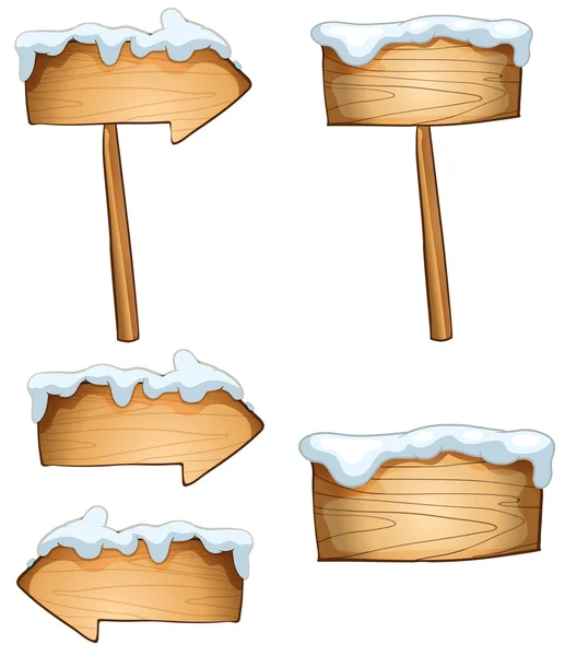 Cartelli vuoti — Vettoriale Stock