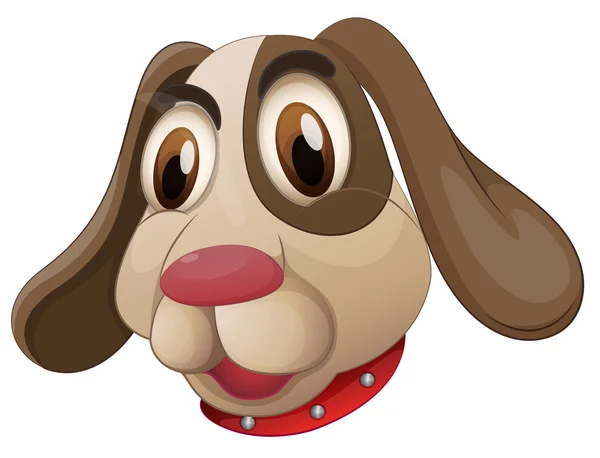 Un lindo cachorro — Vector de stock