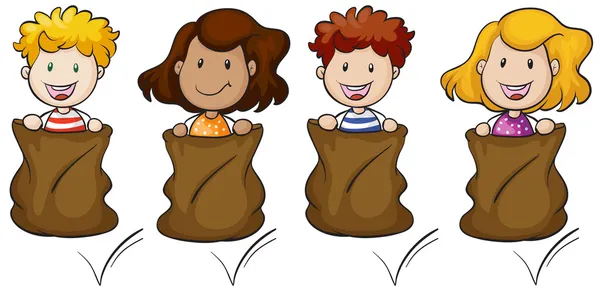 Jumping Sack Vector Art Stock Images Depositphotos Jumping Sack Vector Art Stock Images Depositphotos