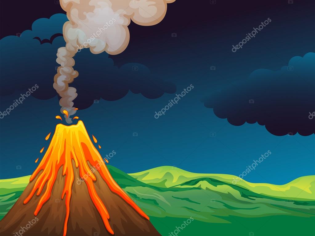 Volcan dibujo imágenes de stock de arte vectorial | Depositphotos Volcan dibujo imágenes de stock de arte vectorial | Depositphotos