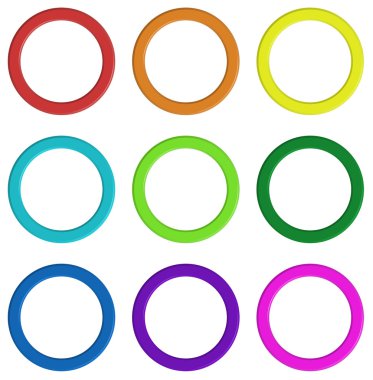dokuz renkli halkalar