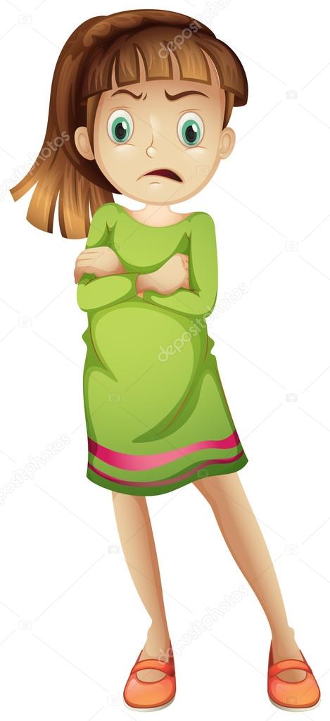 An angry young lady Stock Vector Image by ©interactimages #42509361 An angry young lady Stock Vector Image by ©interactimages #42509361