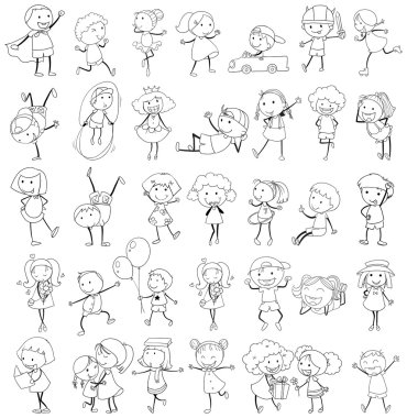 insanlar farklı etkinlikler çerçevesinde