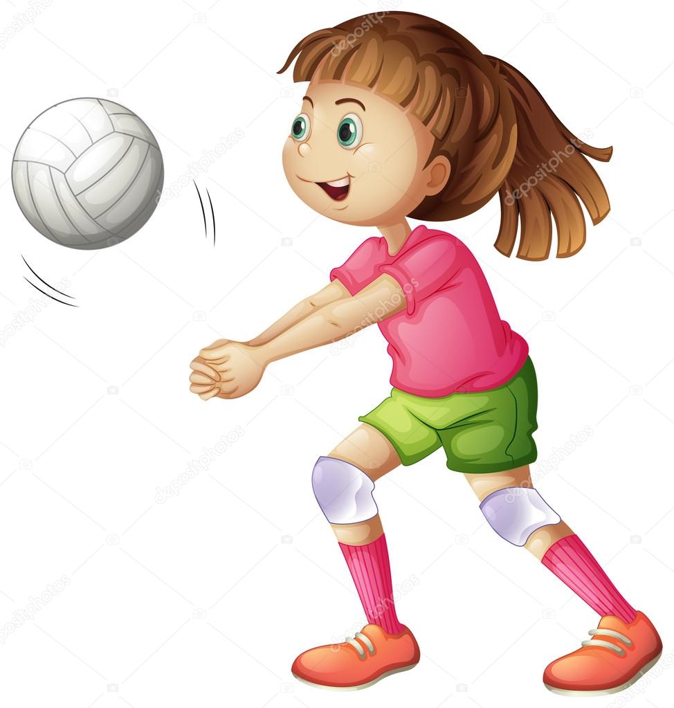 189 Volleyball Player Clipart Vector Images Free Royalty Free Volleyball Player Clipart Vectors Depositphotos