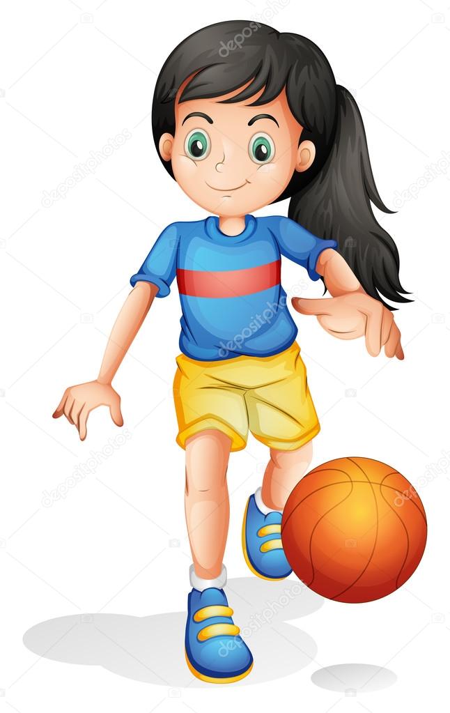 basket petite fille