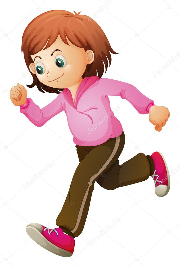 kid jogging