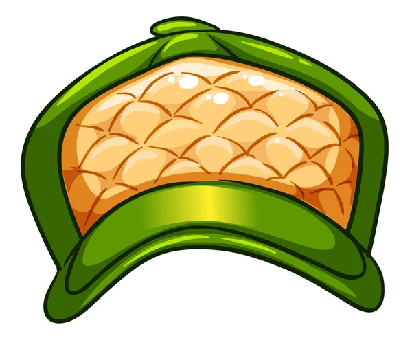 Un sombrero verde — Vector de stock