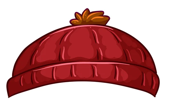 Un bonnet rouge — Image vectorielle