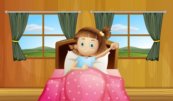Niña despertando imágenes de stock de arte vectorial | Depositphotos Niña despertando imágenes de stock de arte vectorial | Depositphotos