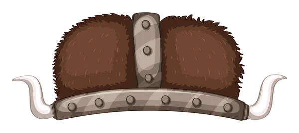 Шлем викингов — стоковый вектор