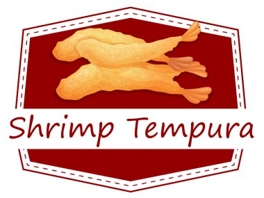 Shrimp tempura clipart